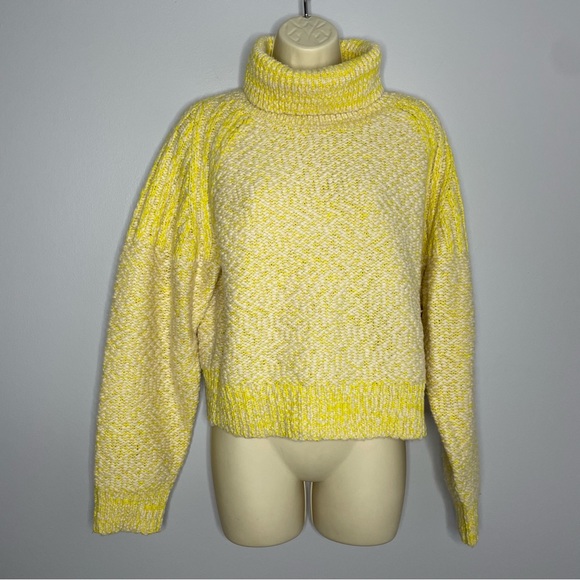 Kenzo Wool Turtleneck Cropped Sweater Long sleeve - Picture 2 of 12